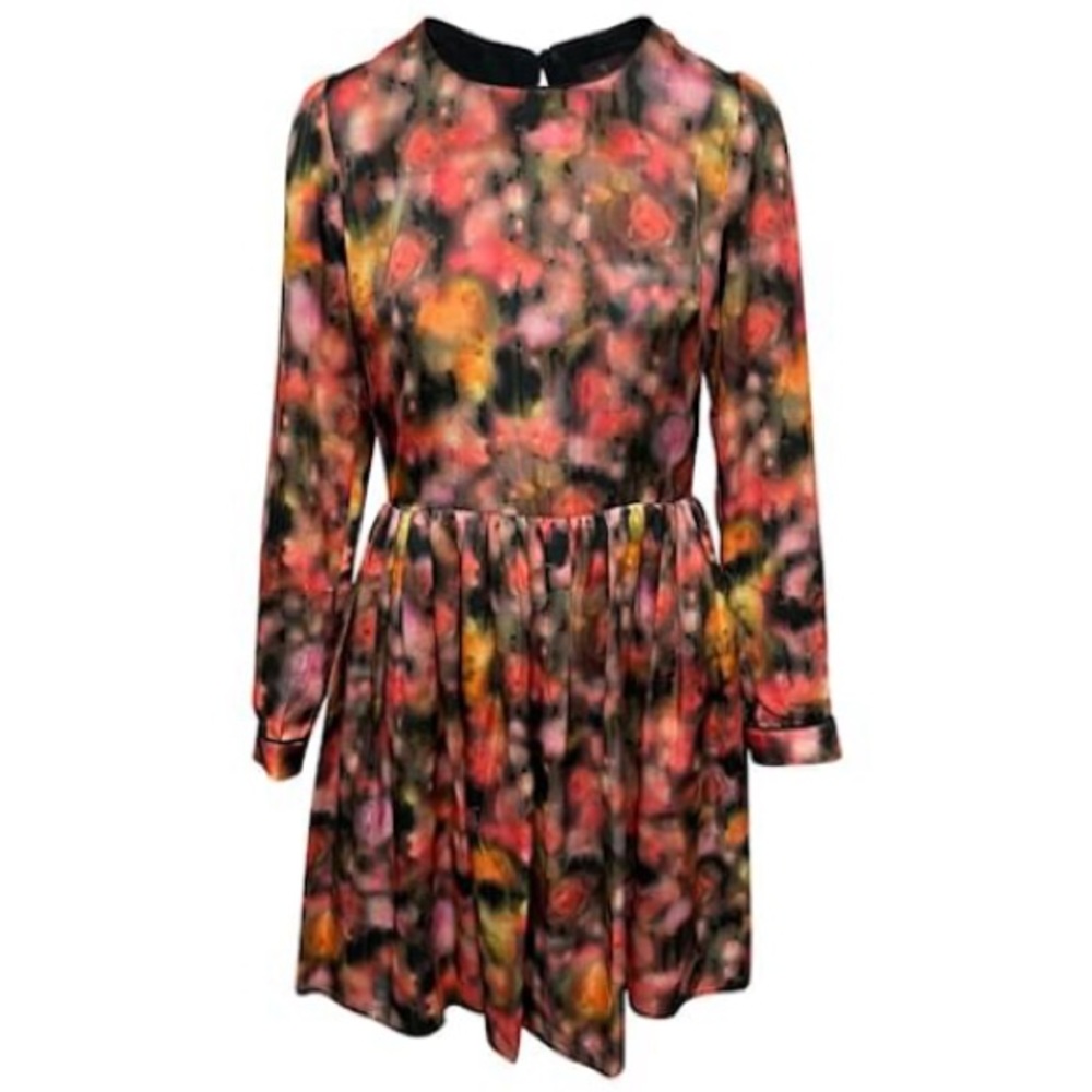 Mulberry Multi Colored Dress Long Sleeve Size 4